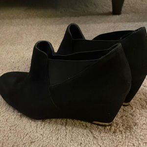 Bandolino Suede Heeled Boots - Size 8